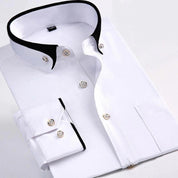 Elegante Langarmhemd Herren