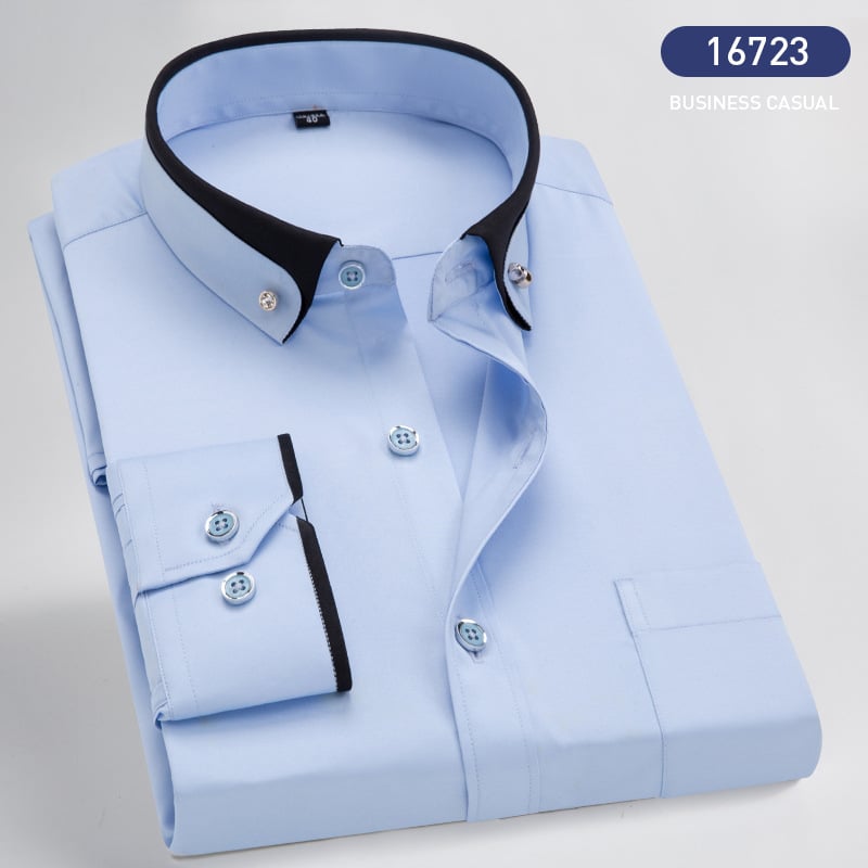 Elegante Langarmhemd Herren