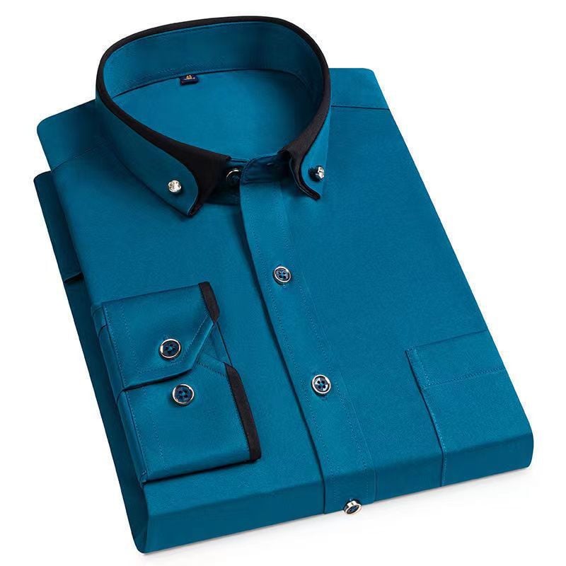 Elegante Langarmhemd Herren