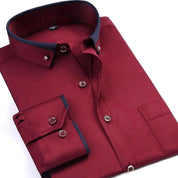 Elegante Langarmhemd Herren