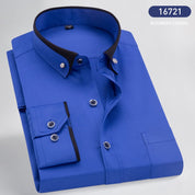 Elegante Langarmhemd Herren