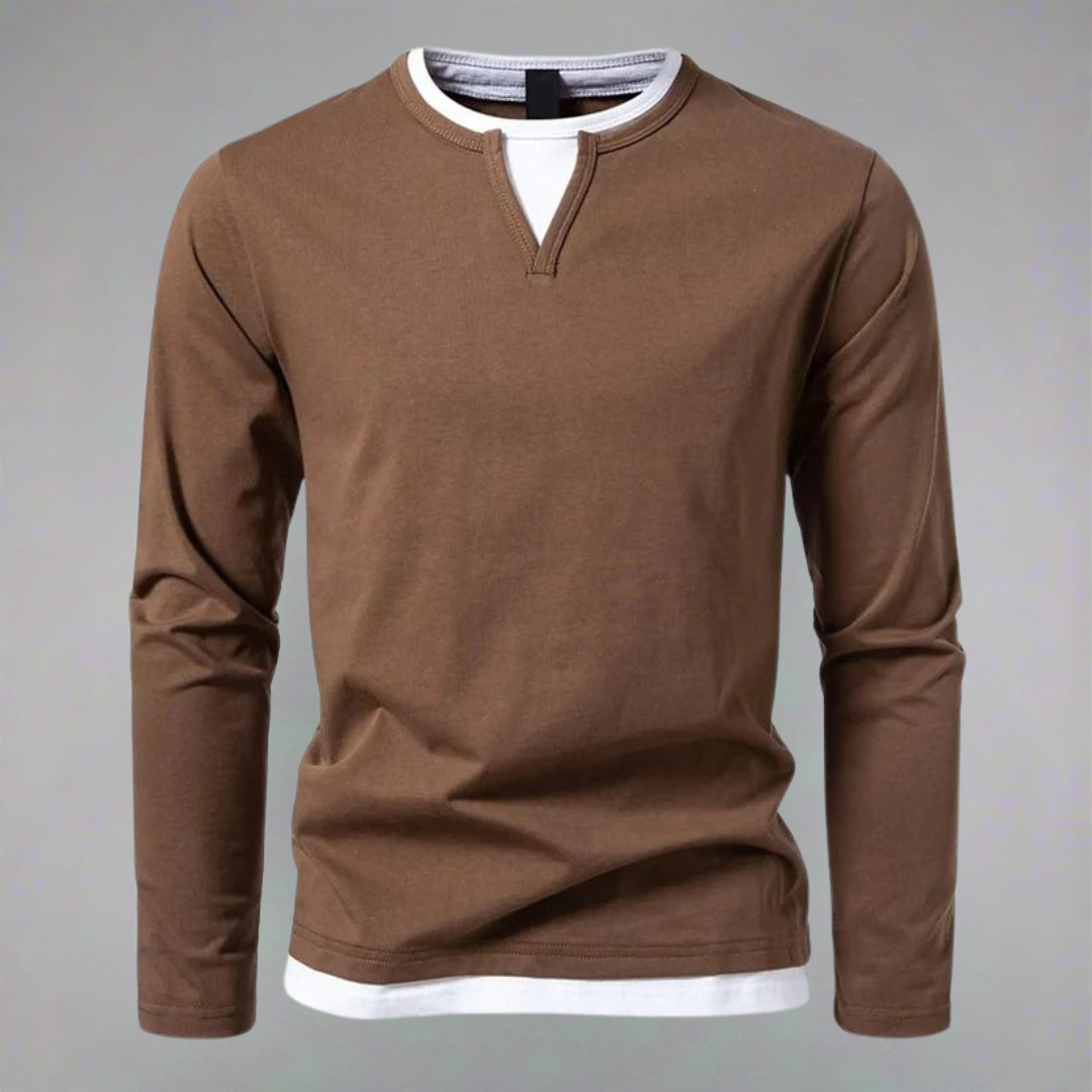 Freizeit Langärmlige Shirt