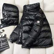 Glänzende Herren Winterjacke