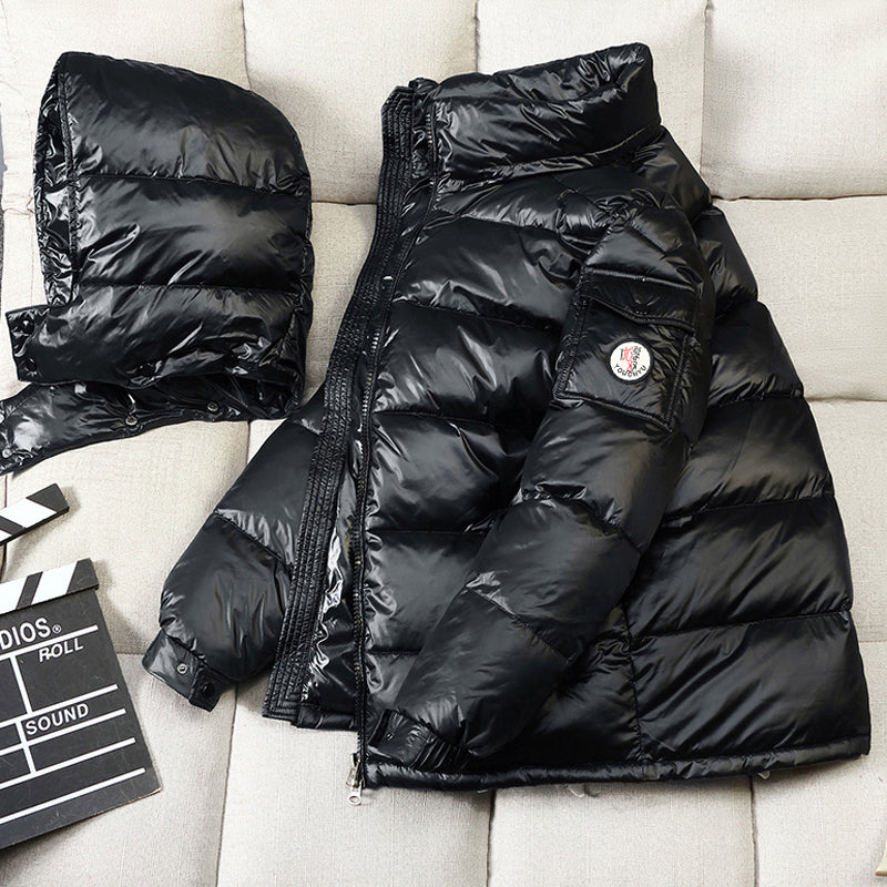 Glänzende Herren Winterjacke