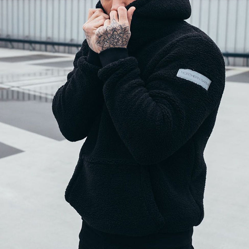 Warmer Herren Kapuzenpullover