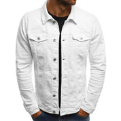 Trendige Herren Jeansjacke