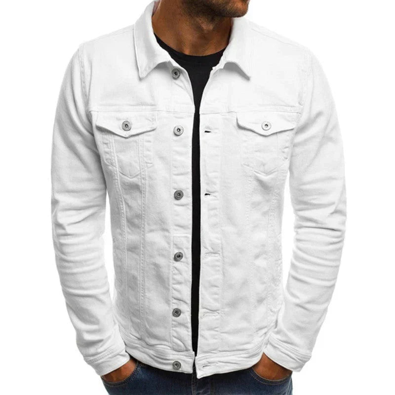 Trendige Herren Jeansjacke