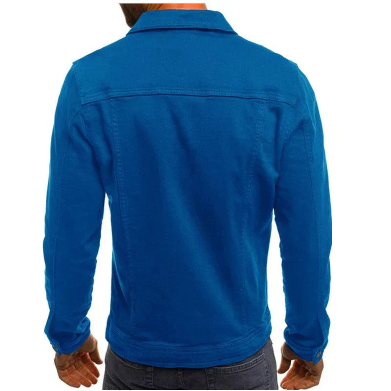 Trendige Herren Jeansjacke