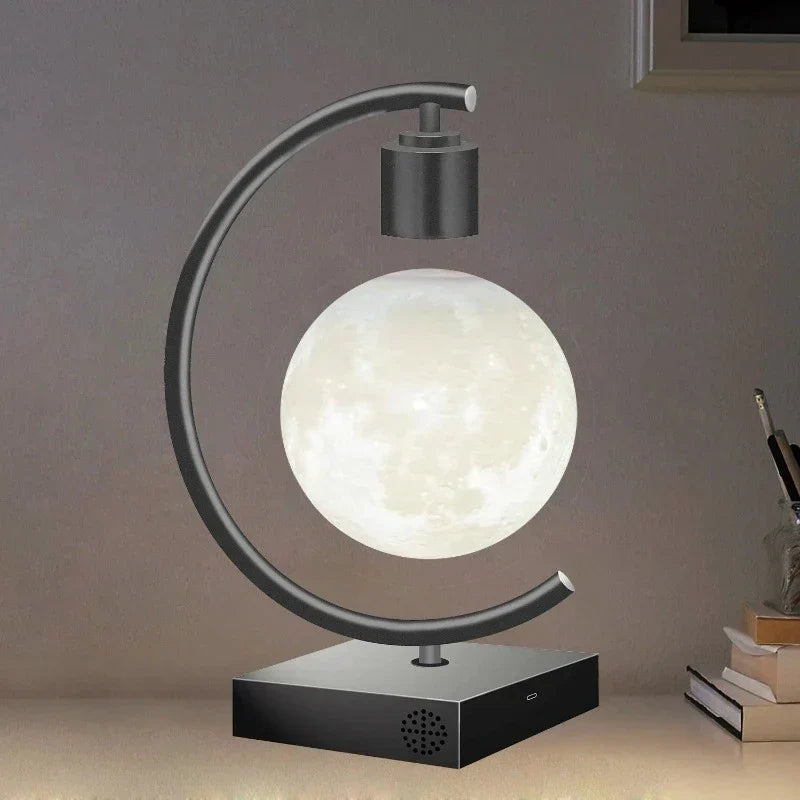 Magnetische schwimmende Mondlampe