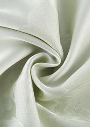 Tailliertes Satin Maxikleid