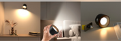 MAJE 360° LED-Wandleuchten 1+1