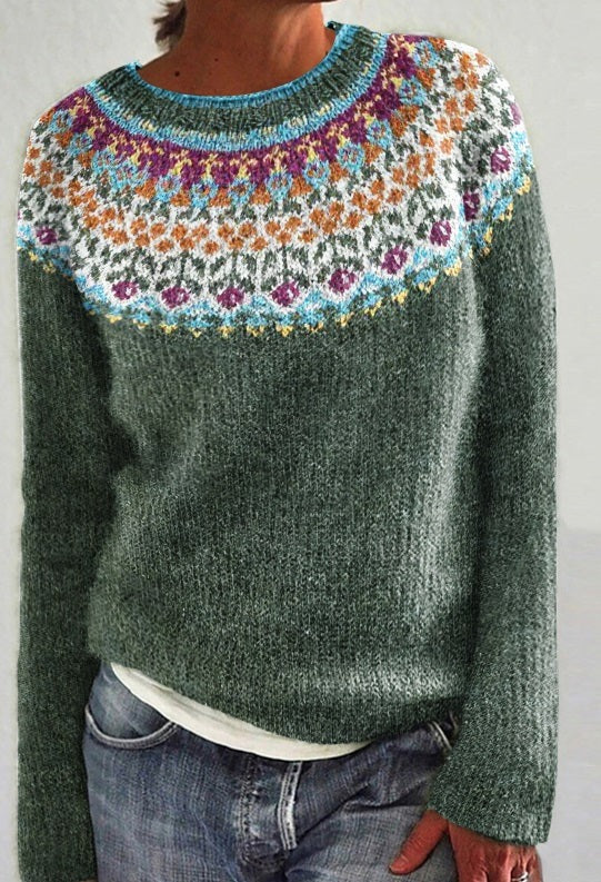 Isla Nordic Vintage Pullover
