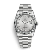 Diamant Edelstahl Armbanduhr Nr. 353