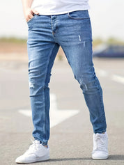 Klassische Taillierte Jeans