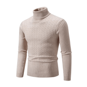 Warmer Strickpullover mit Rollkragen