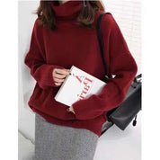 Lockerer Rollkragenpullover