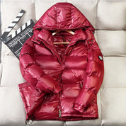 Glänzende Herren Winterjacke