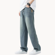 Herren Weitbeinige Jeans