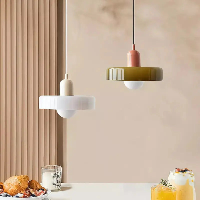 NordicGlass - Pendelleuchte Aus Farbigem Glas Sedore