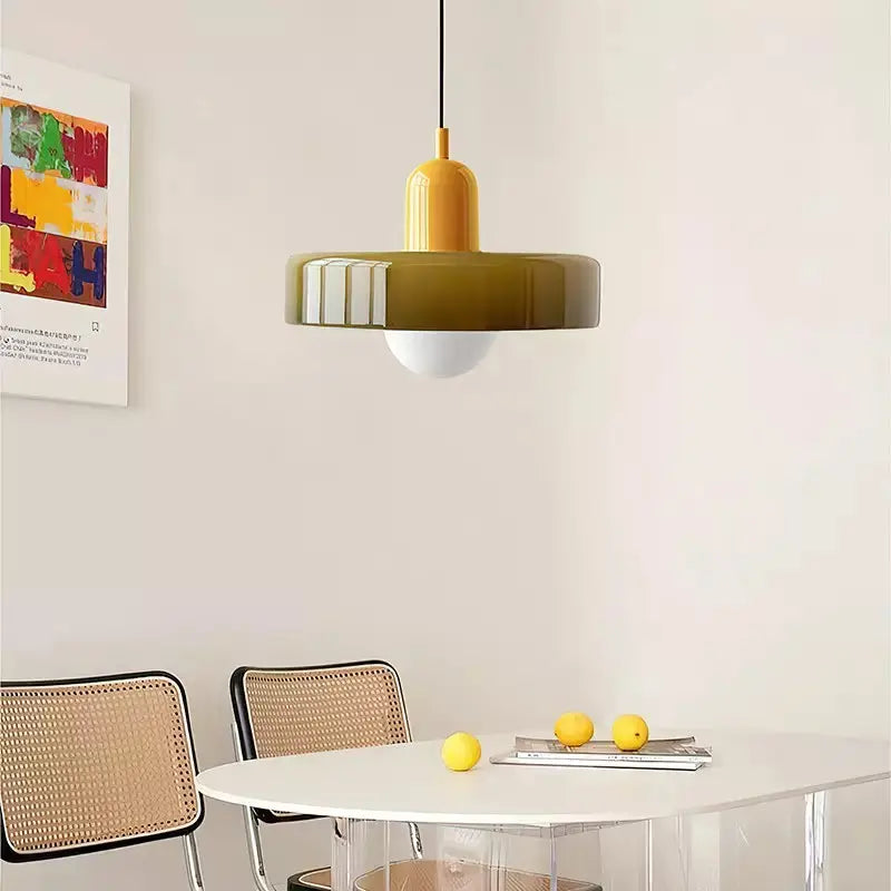 NordicGlass - Pendelleuchte Aus Farbigem Glas Sedore