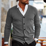 Bequeme Herren Strickjacke