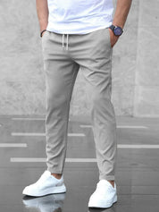 Herren Schmale Stretchhose