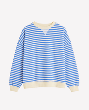 Gestreifter Oversized Strickpullover