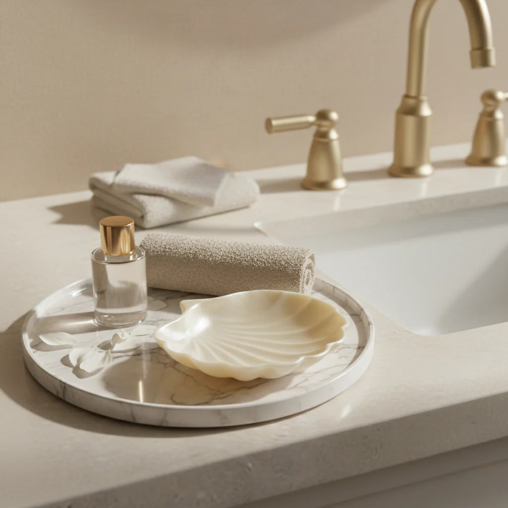 Pearl - Dekorative Schale aus Perlmutt