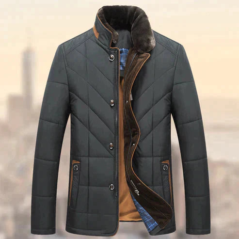 Herren-Winterjacke funktionalem Design