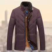 Herren-Winterjacke funktionalem Design