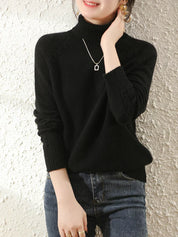 Eleganter Damen Rollkragenpullover