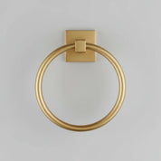 Handtuchring in gebürstetem Gold