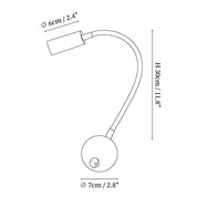Flexible LED Nacht Wandleuchte