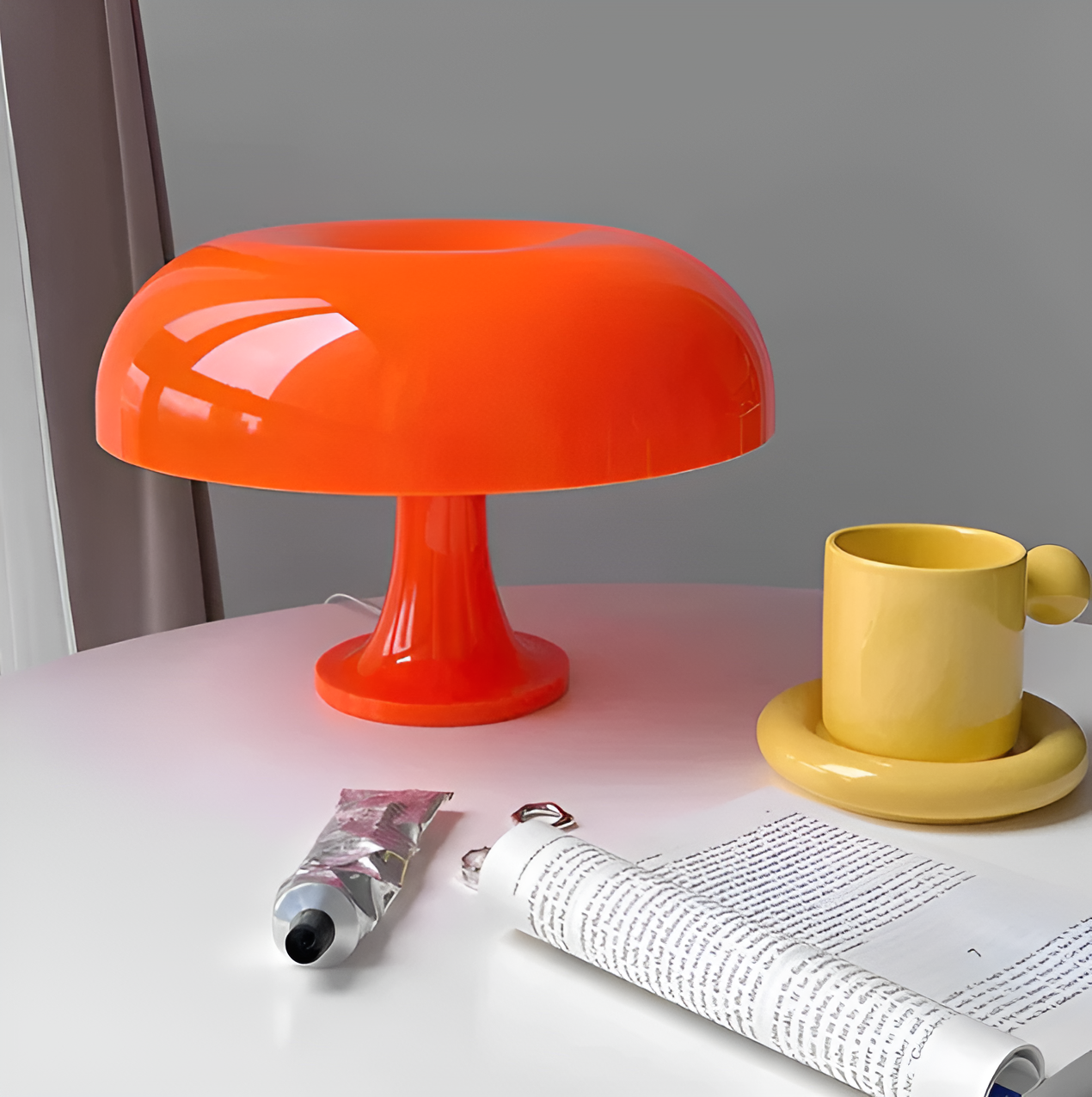 Retro LED-Pilz Tischlampe