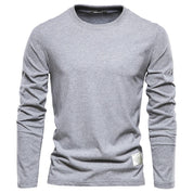 Klassisches langärmeliges Shirt, Herrenhemd