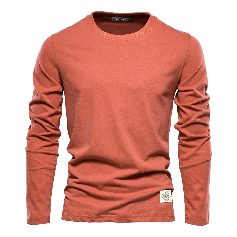 Klassisches langärmeliges Shirt, Herrenhemd