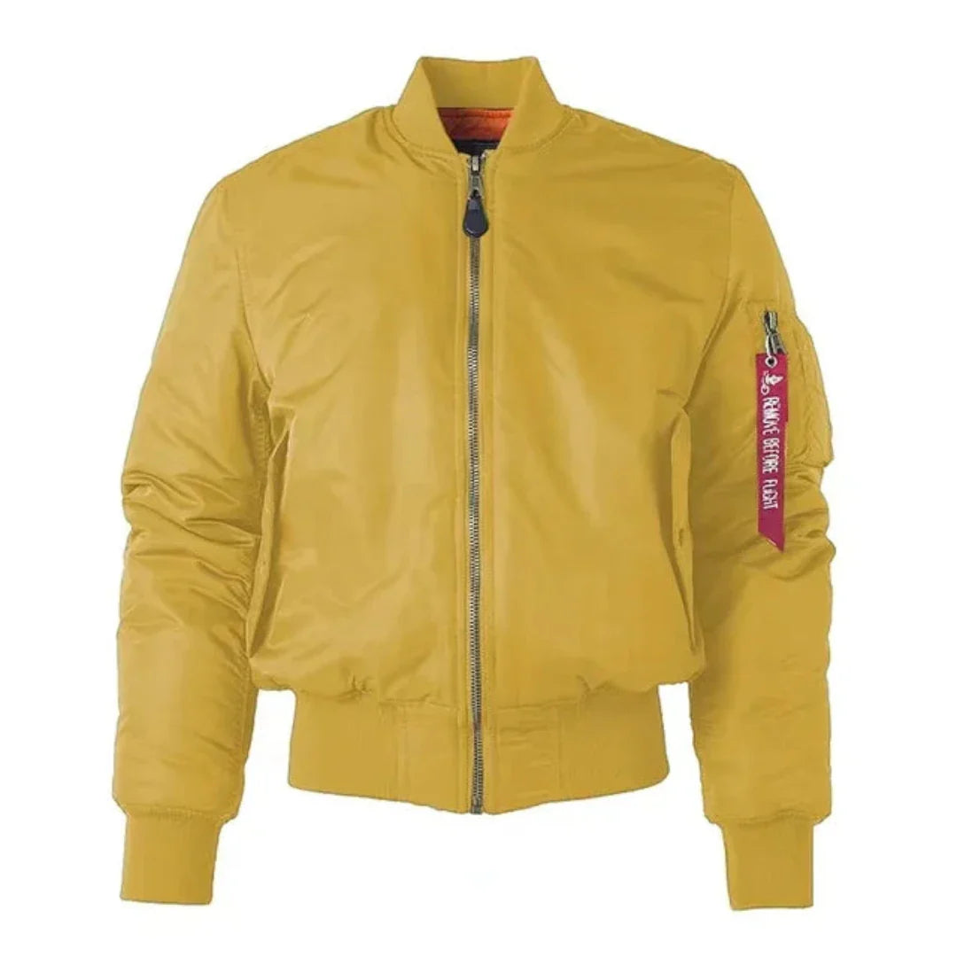 Vintage wasserdichte Bomberjacke
