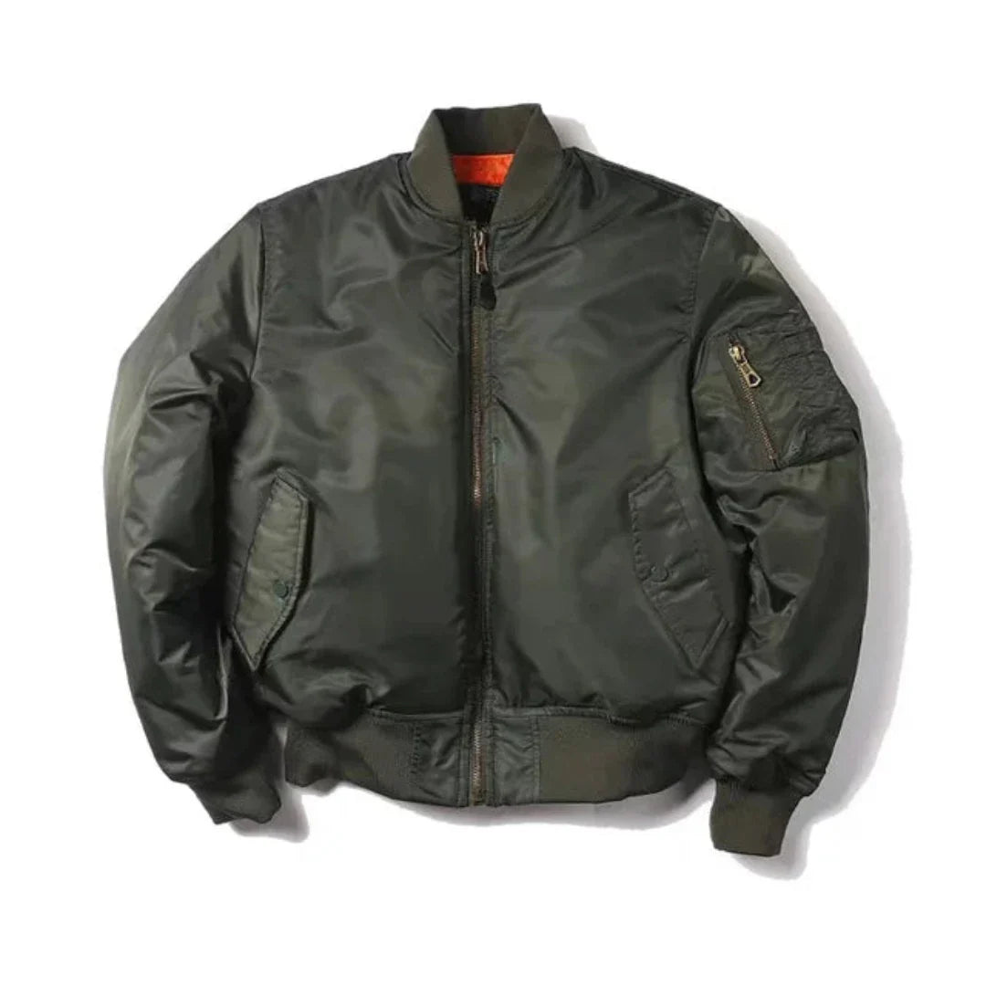 Vintage wasserdichte Bomberjacke
