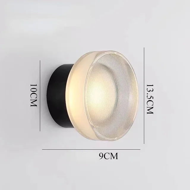 Lumina Moderne runde Wandleuchte