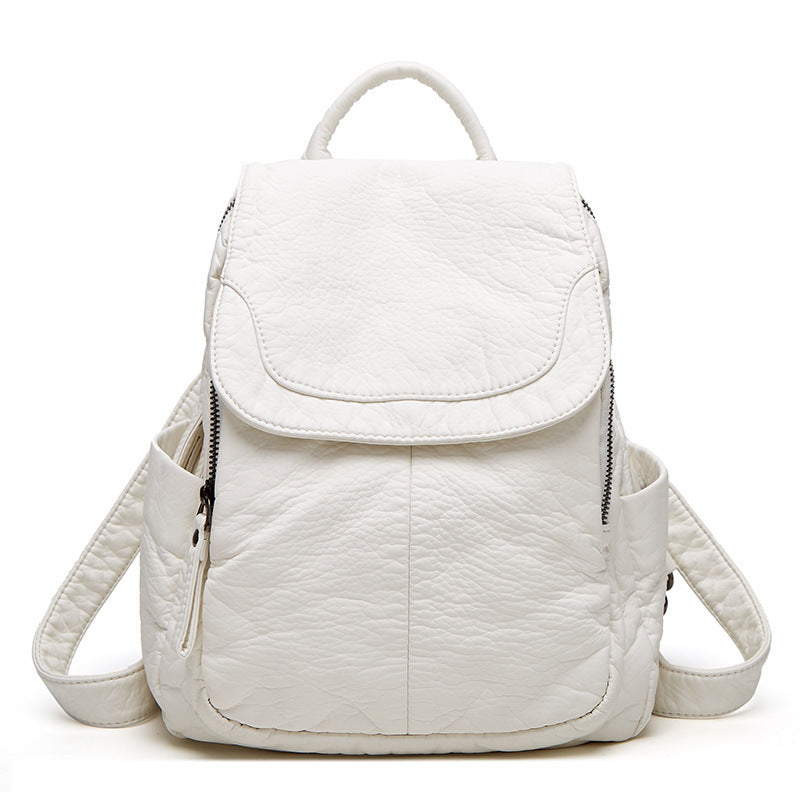 Stilvoller, weicher Lederrucksack