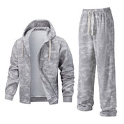 Herren Zweiteiler Set mit Kapuze und Jogginghose