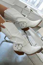 Westernstil Kniehohe Cowboystiefel