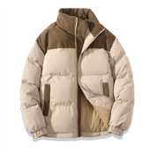 Stilvolle Herren Winter Pufferjacke
