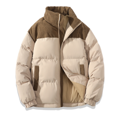 Stilvolle Herren Winter Pufferjacke
