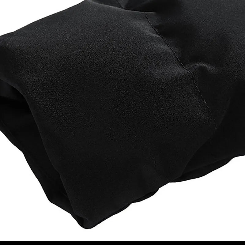 Tactishce Puffer Winterjacke mit Kapuze