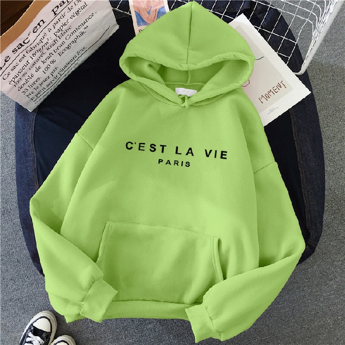 Übergroße bedruckte Kapuzenpullover