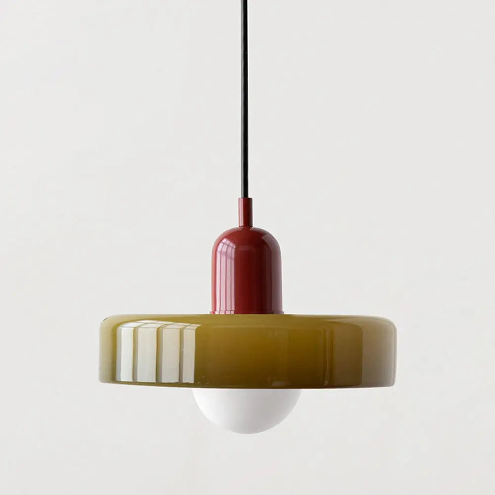 NordicGlass - Pendelleuchte Aus Farbigem Glas Sedore