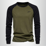 Lässiges Langarm Shirt