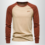 Lässiges Langarm Shirt