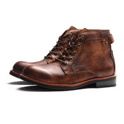 Herren Retro Schnürstiefel